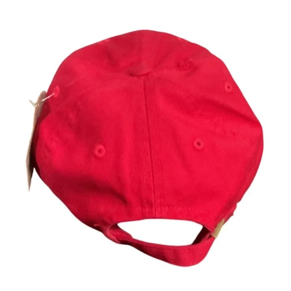 KBETHOS Baseball Cap‎ Unisex OS Red New Distressed Trucker Adjustable Strap Hat